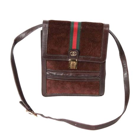 gucci brown suede crossbody|Gucci handbags crossbody.